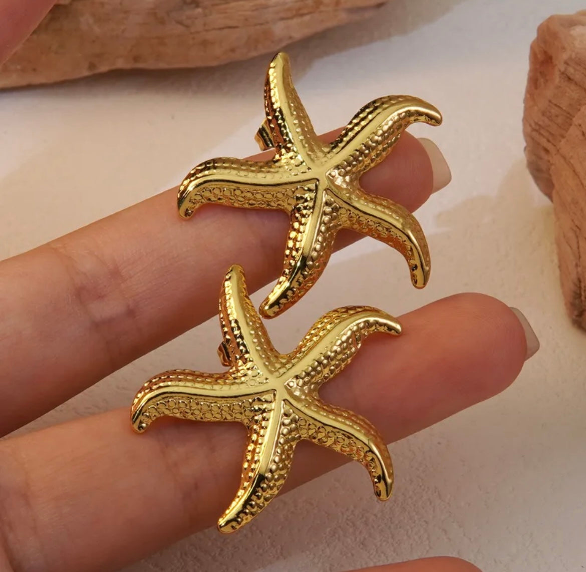 Boucles d’Oreilles Étoile de Mer – Stella Marina