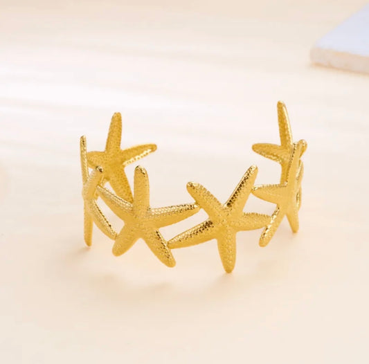 Bracelet Manchette Étoiles – Stella Marina